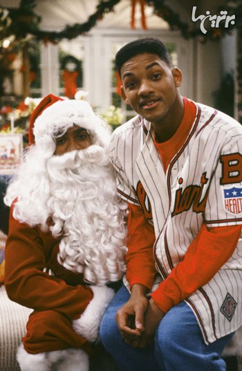 ستاره های هالیوود در کنار بابانوئل +عکس