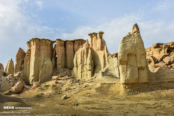 تصاویری از بهار قشم در فصل زمستان