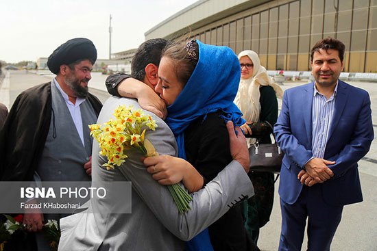 ورود نرگس کلباسی به ایران