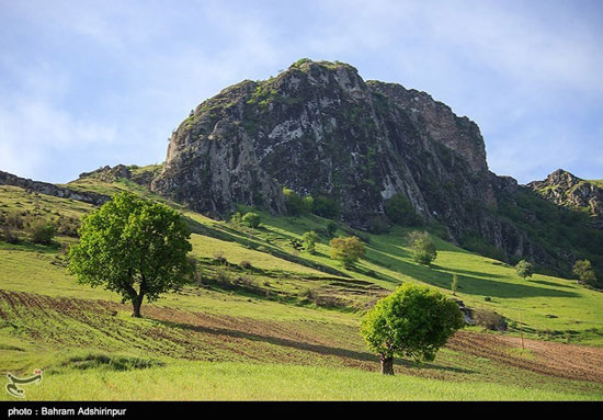 طبیعت ژئوپارک دومولی در اردبیل