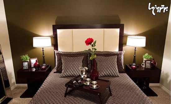 یک اتاق خواب رومانتیک چه شکلیه؟