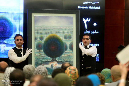 نقاشی سهراب سپهری رکورد تاریخی زد