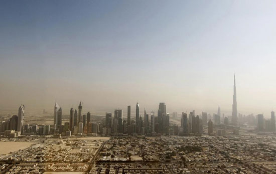 عکس: دوبی از فراز آسمان