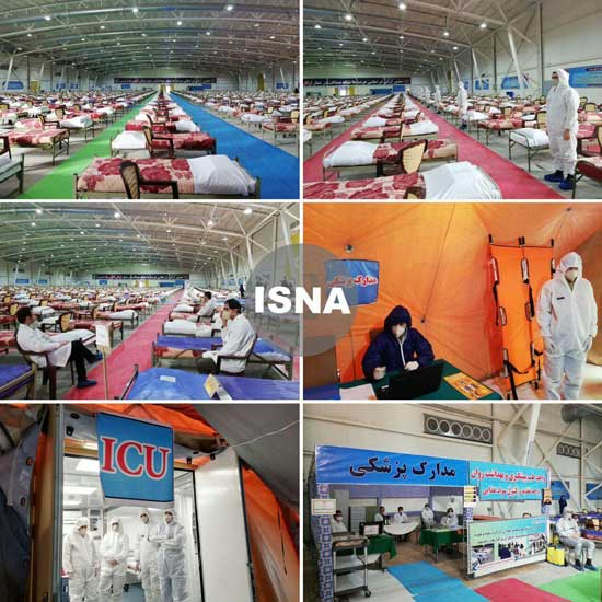 تصاویرِ افتتاح نقاهتگاه دو هزار تخت‌خوابی ارتش