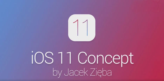 کانسپت جدیدی از iOS 11