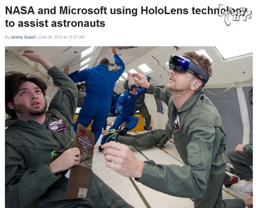 محصولات مایکروسافت در مأموریت‌های NASA