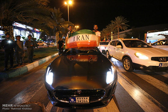 تماشای دیدار ایران و پرتغال در سراسر کشور