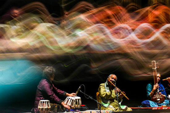 عکس: کنسرت فلوت هندی