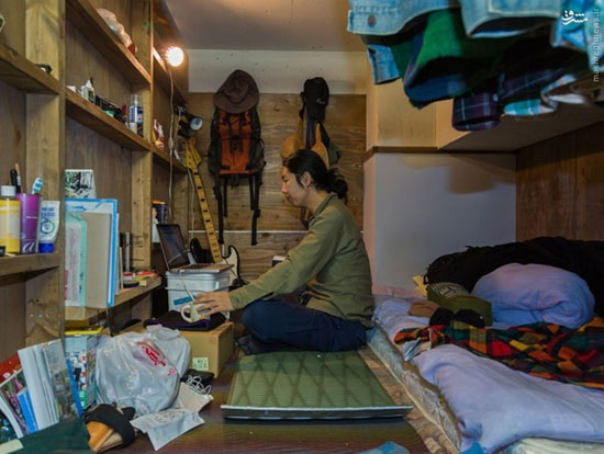 عکس: هتل‌های یک نفره ژاپنی