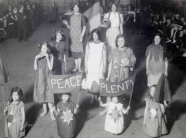عکس‌های زنان آزادی‌خواه در ۱۰۰ سال پیش
