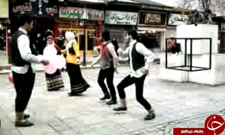 رقص خیابانی در رشت به زندان منجر شد