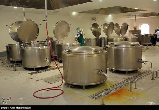 عکس: آشپزخانه حجاج در مدینه منوره