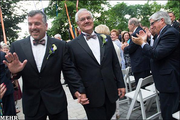 ازدواج سناتور آمریکایی با مرد 42ساله!+عکس