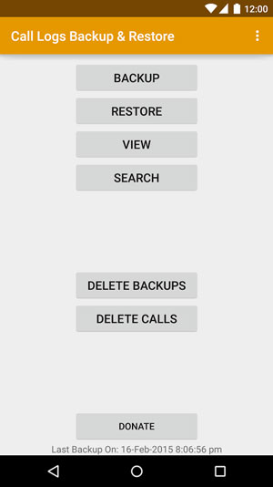 دانلود برنامه Call Logs Backup and Restore برای اندروید
