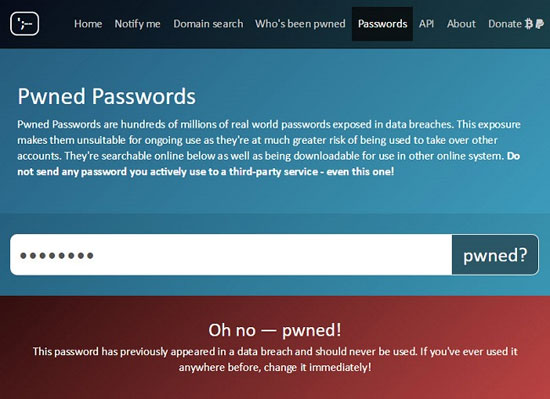 از این 320 میلیون رمز عبور استفاده نکنید!