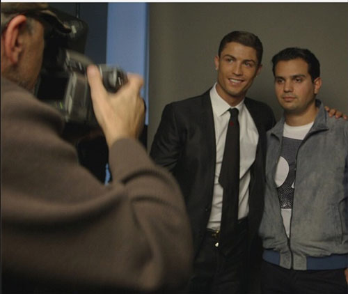 همکاری رونالدو با طراح لباس ایرانی همکاری رونالدو با طراح لباس ایرانی