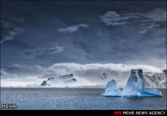تصاویری بی‌نظیر از دنیای یخی‎ قطب جنوب