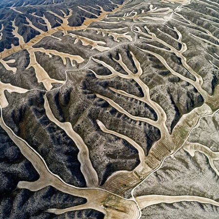 تصاویر هوایی از سفر آب در زمین
