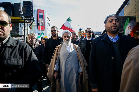 حضور چهره‌های سیاسی در راهپیمایی ۲۲بهمن