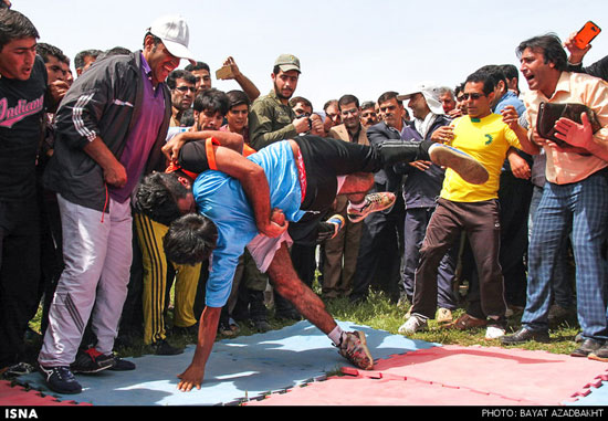 جشنواره بازی‌های بومی محلی در کوهدشت