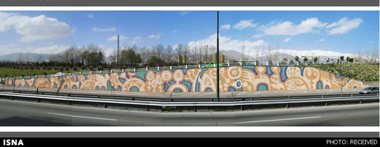 بده‌بستان هنر روی دیوارهای شهر +عکس