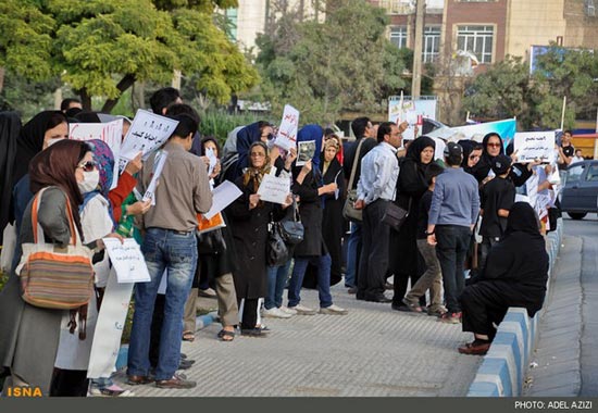 عکس: تجمع مردمی در اعتراض به آلودگی هوا