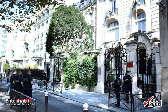 حمله و تعرض به سفارت ایران در پاریس