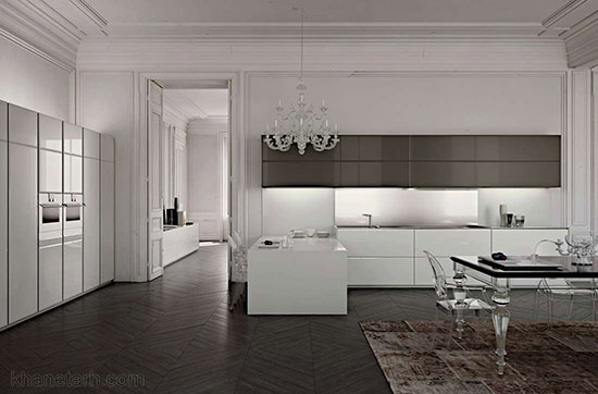 طراحی دکوراسیون آشپزخانه به سبک ایتالیایی
