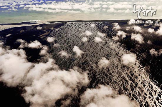 تصاویر هوایی فوق العاده زیبا از ایسلند+عکس