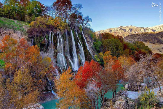 آبشاری شگفت انگیز در لرستان