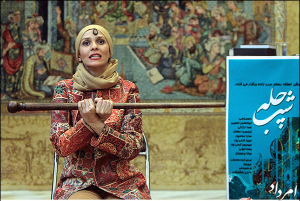 گفت‌و‌گو با سارا عباسپور یکی از اولین زنان نقال ایران