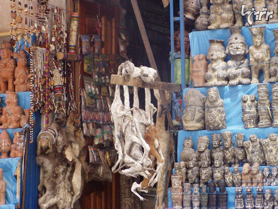 بازار عجیب جادوگران در بولیوی