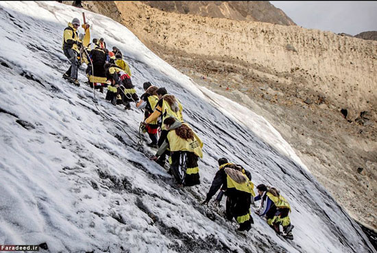 عکس: آیین جالب زائران کوه‌های آند