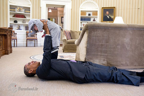 بهترین عکس‌های اوباما