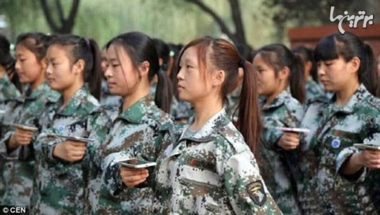 تمرینی عجیب در دانشگاه‌های پلیس چین