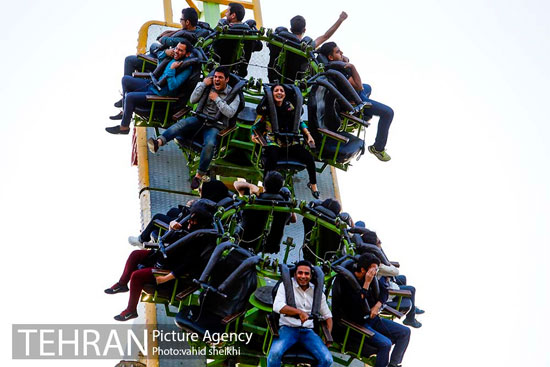 عکس: هیجان در پارک ارم تهران