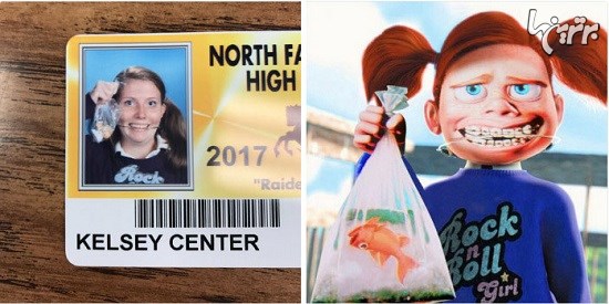 عکس‌های جالب کارت شناسایی دانش‌آموزان دبیرستان دیترویت