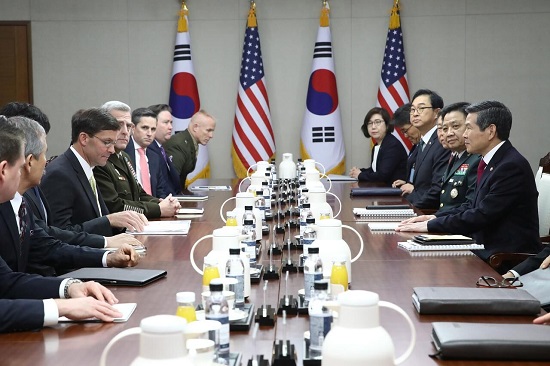 مذاکرات نظامی آمریکا و کره‌جنوبی شکست خورد