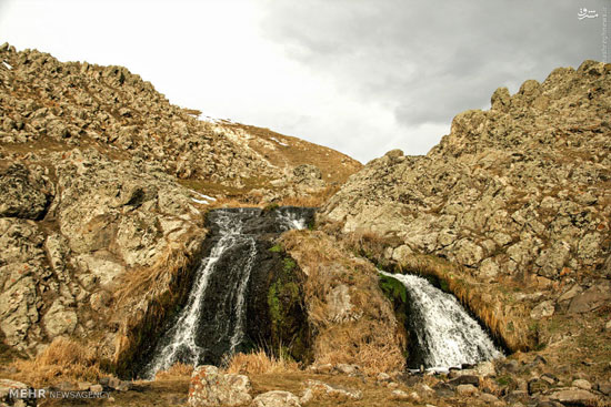 عکس: طبیعت زمستانی آبشار سردابه