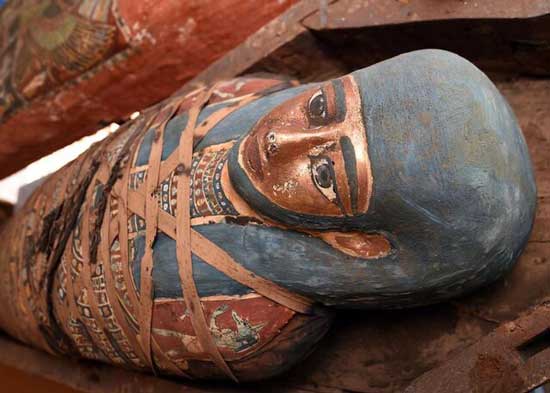 کشف مجموعه تابوت‌های باستانی در مصر
