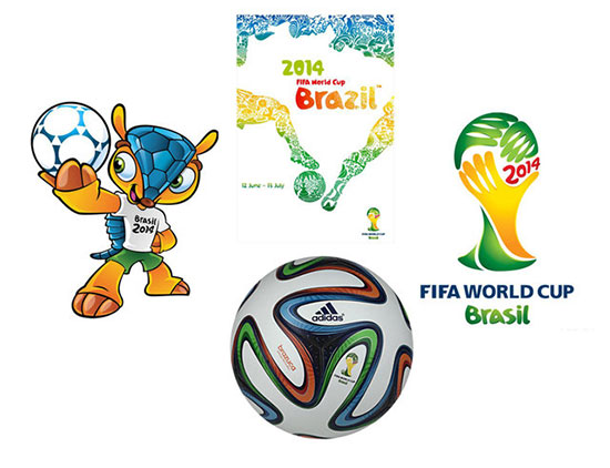 تمام نمادهای جام جهانی‌ از ۱۹۳۰ تا ۲۰۱۸