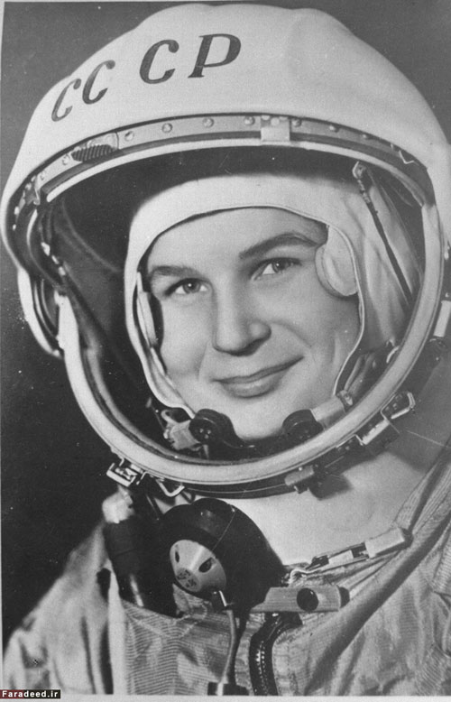 نخستین زنی که به فضا رفت +عکس