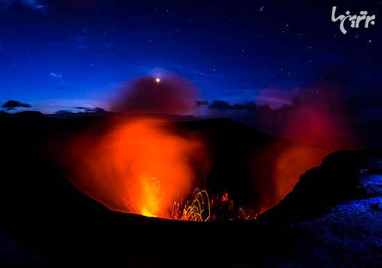 شگفت انگیزترین آتشفشان های جهان اینجاست!