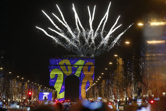 جشن سال نو در نقاط مختلف جهان