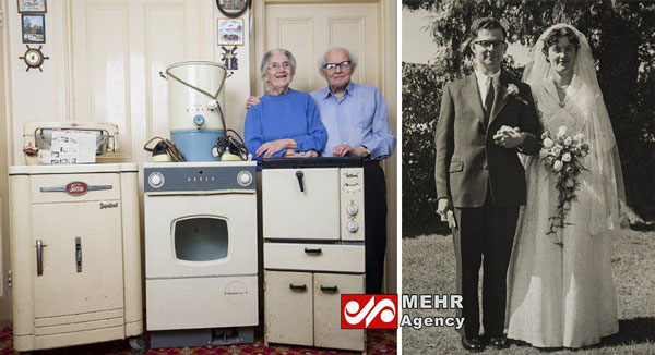 جهیزیه یک زوج بعد از ۶۰ سال زندگی!