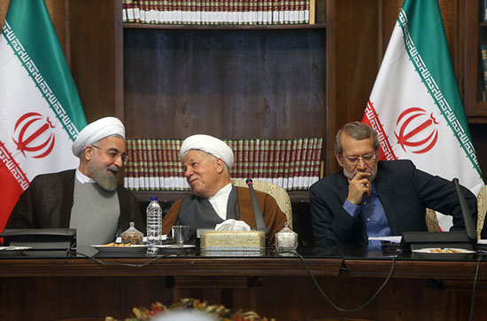 عکس: حضور روحانی و احمدی نژاد در مجمع