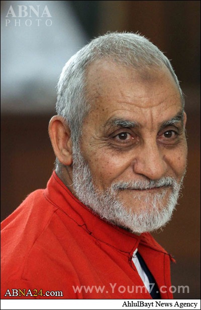 لباس قرمز اعدام بر تن «محمد بدیع» +عکس