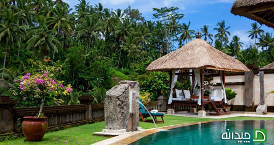 هتلی مخصوص تازه عروس و دامادها در بالی