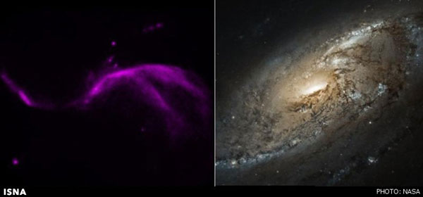 تصاویر خارق‌العاده از آتش‌بازی کهکشان