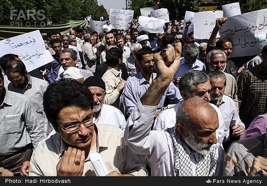 عکس: راهپیمایی دلواپس‌ ها در تهران